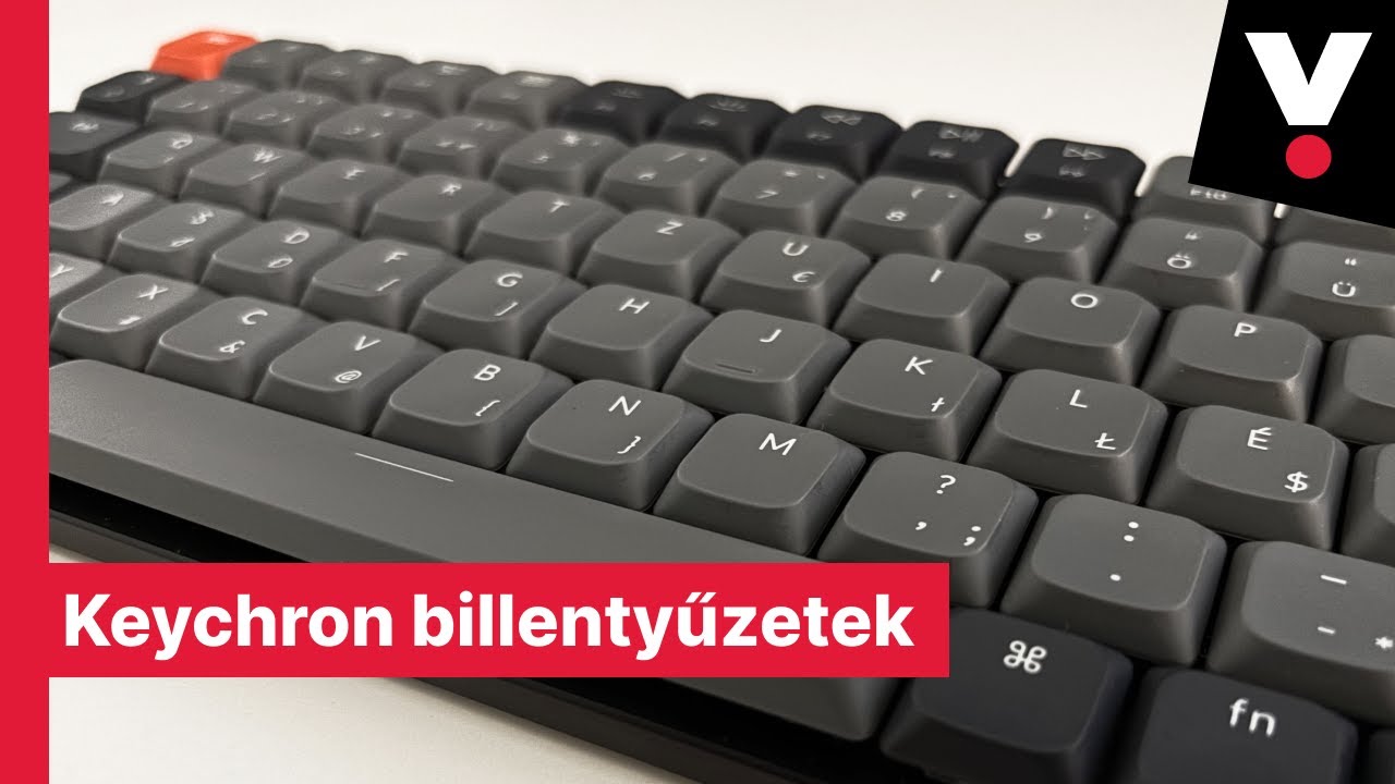Keychron billentyűzetek Apple eszk&ouml;z&ouml;kh&ouml;z ⌨️
