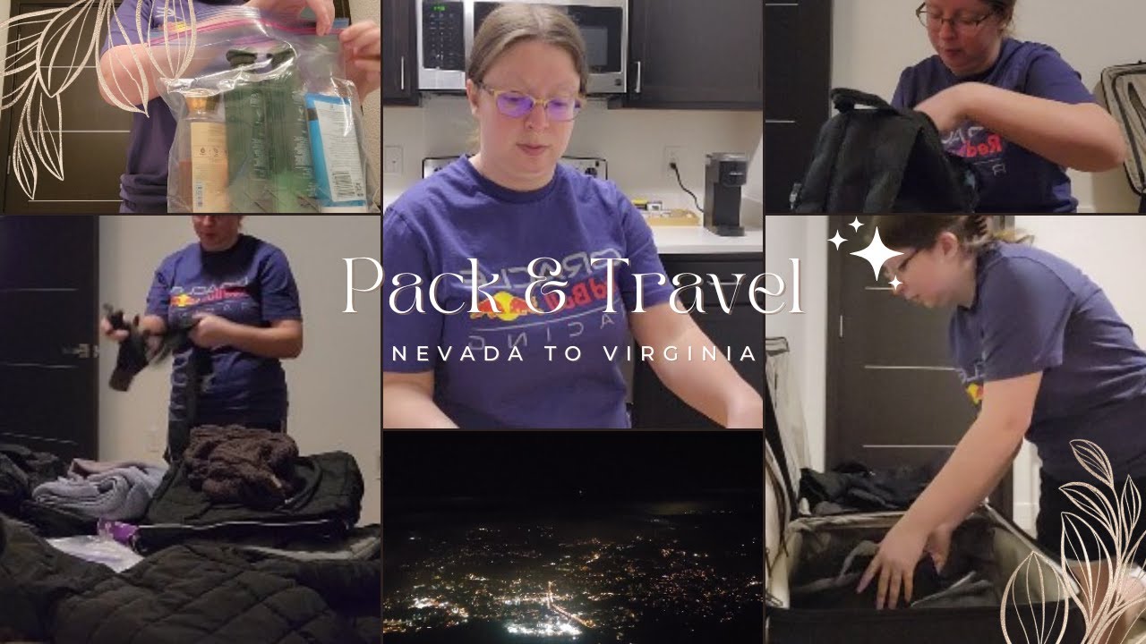 Pack & Travel to Virginia from Nevada