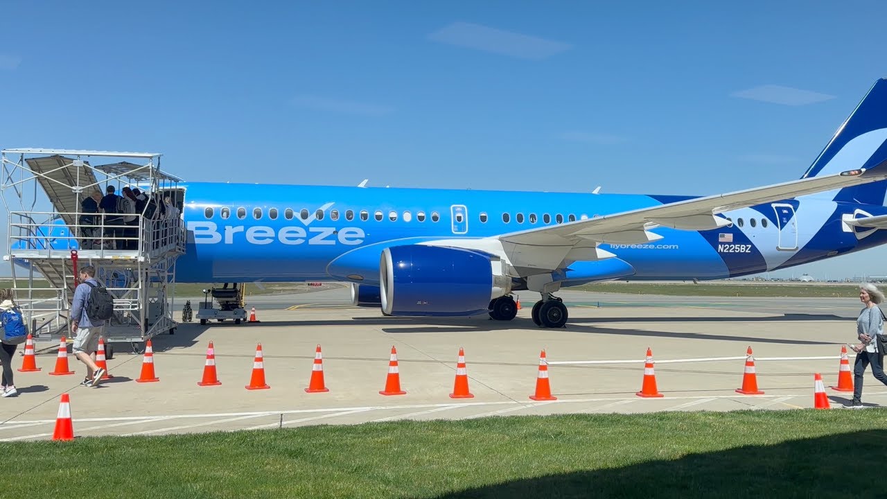 Flight | Ogden (OGD) → Santa Ana (SNA) - Breeze Airways - Airbus A220-300 - April 12, 2024