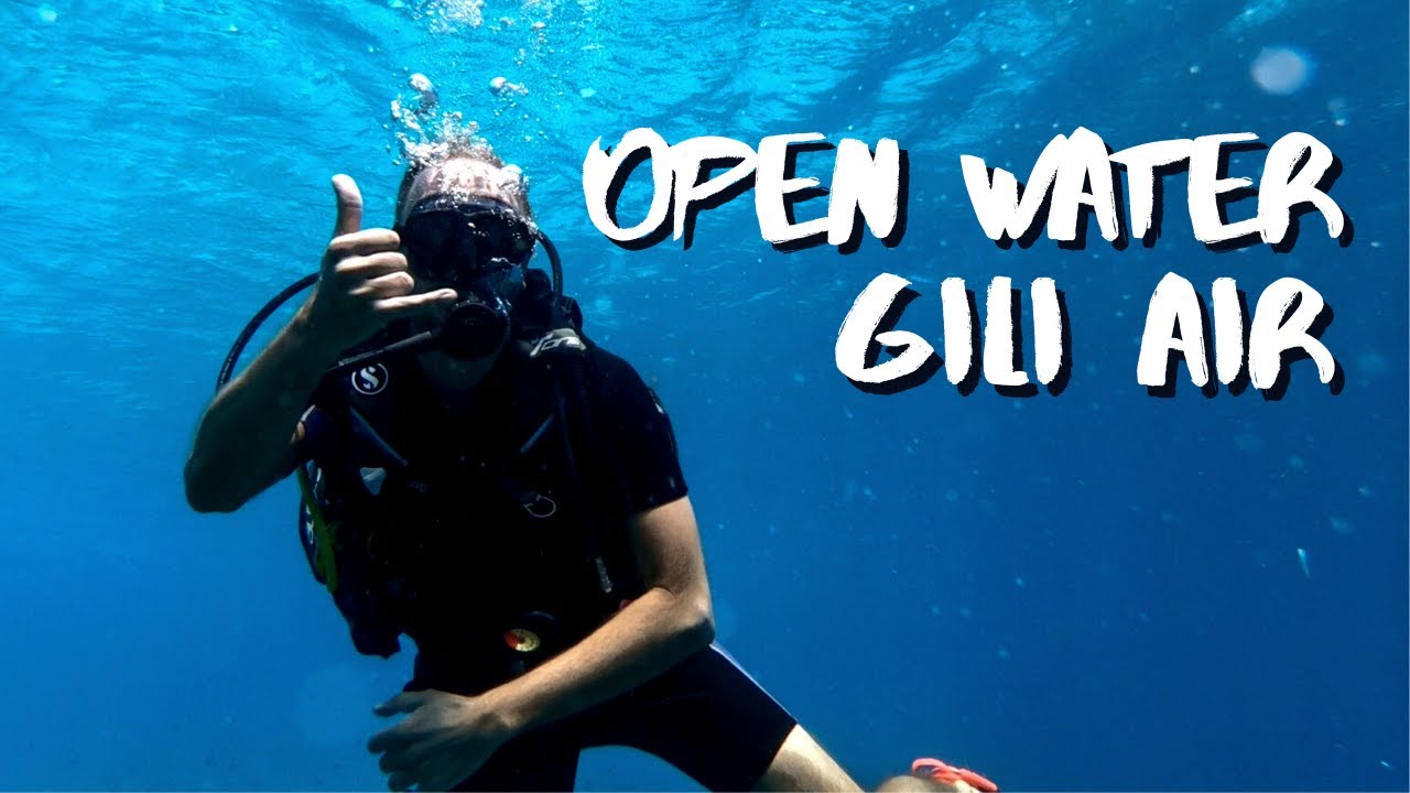 OPEN WATER GILI AIR - APPRENDRE À PLONGER EN INDONÉSIE