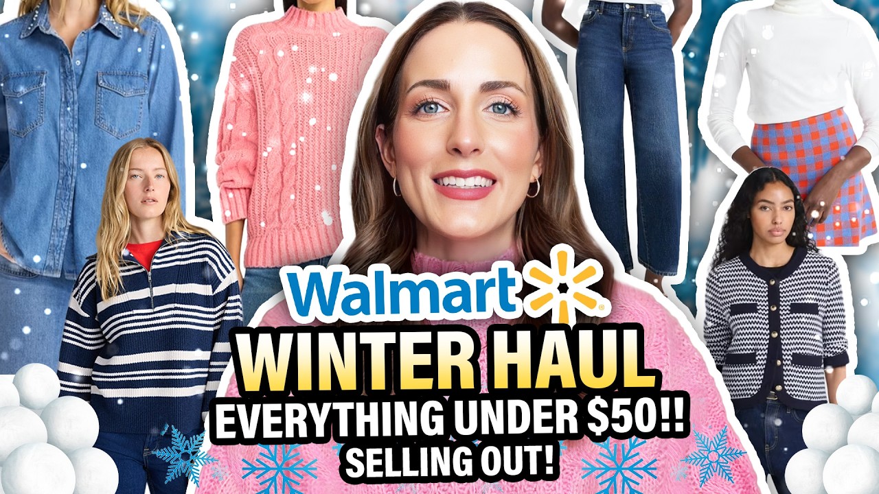 NEW Winter 2026 Walmart Fashion Under $50! So good it's selling out!!!