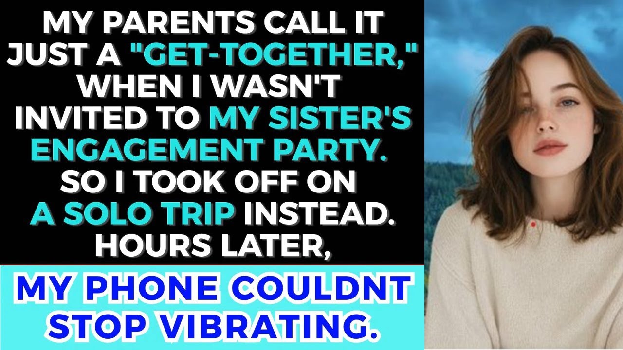 Judith was excluded from her sister's engagement party, but she chose herself instead.