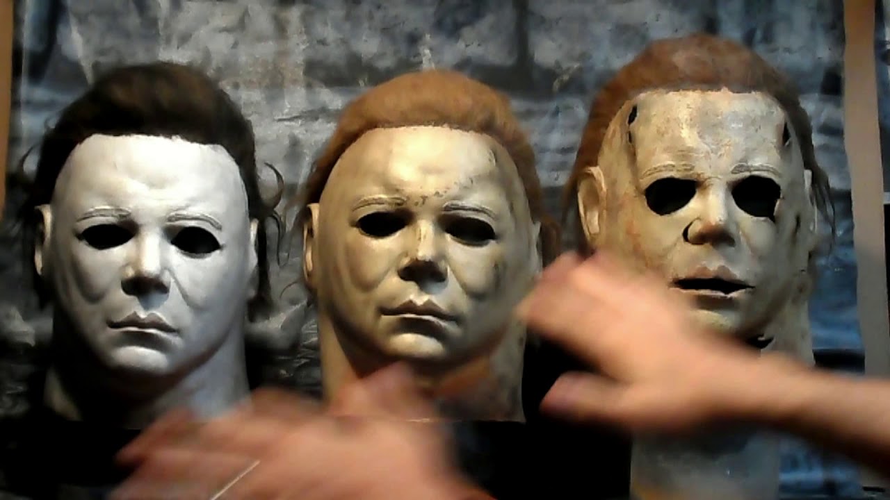 EVOLUTION OF THE HERO MICHAEL MYERS MASK