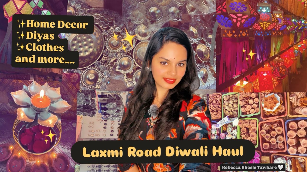 Laxmi Road Pune Diwali Haul ✨ Best Deals & Shopping Guide! Rebecca Bhosle Tawhare