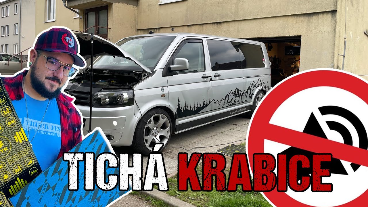 Odhlučnění celé dodávky I Námaha která se vyplatí? | VW T5
