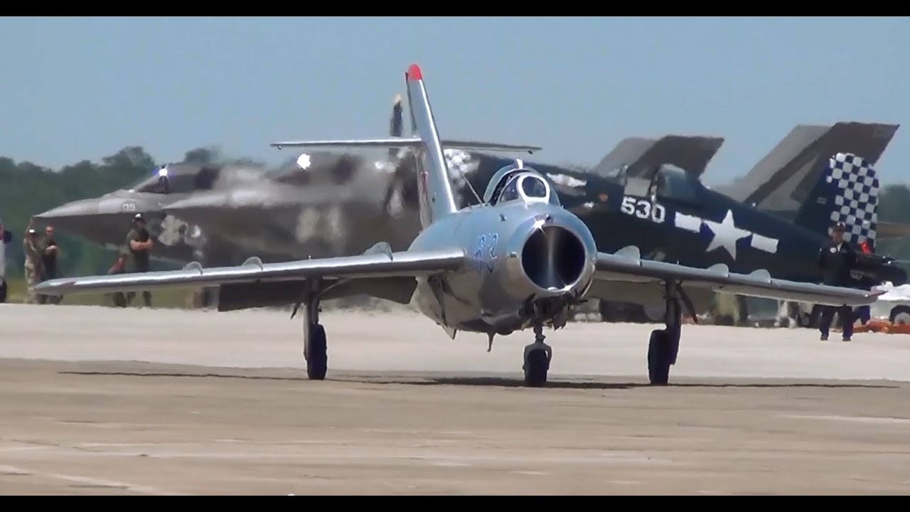 Randy Ball MIG-17 Demo- 2014 MCAS Cherry Point Airshow