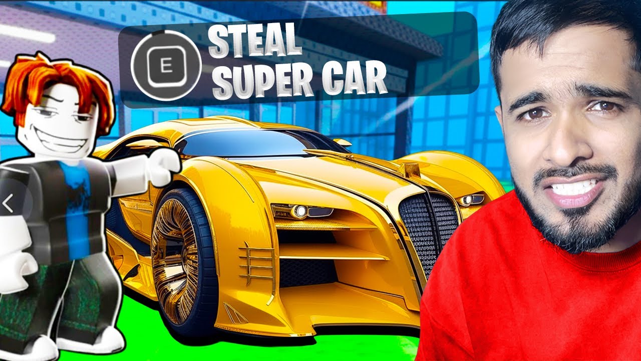 I STOLE the MOST EXPENSIVE CAR in ROBLOX Steal A Car! Steal A Car in ROBLOX — Epic Car Heist!
