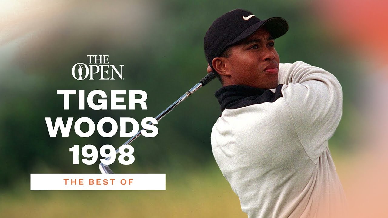 Young Tiger's First Top Three Finish At The Open in 1998 | Best Of