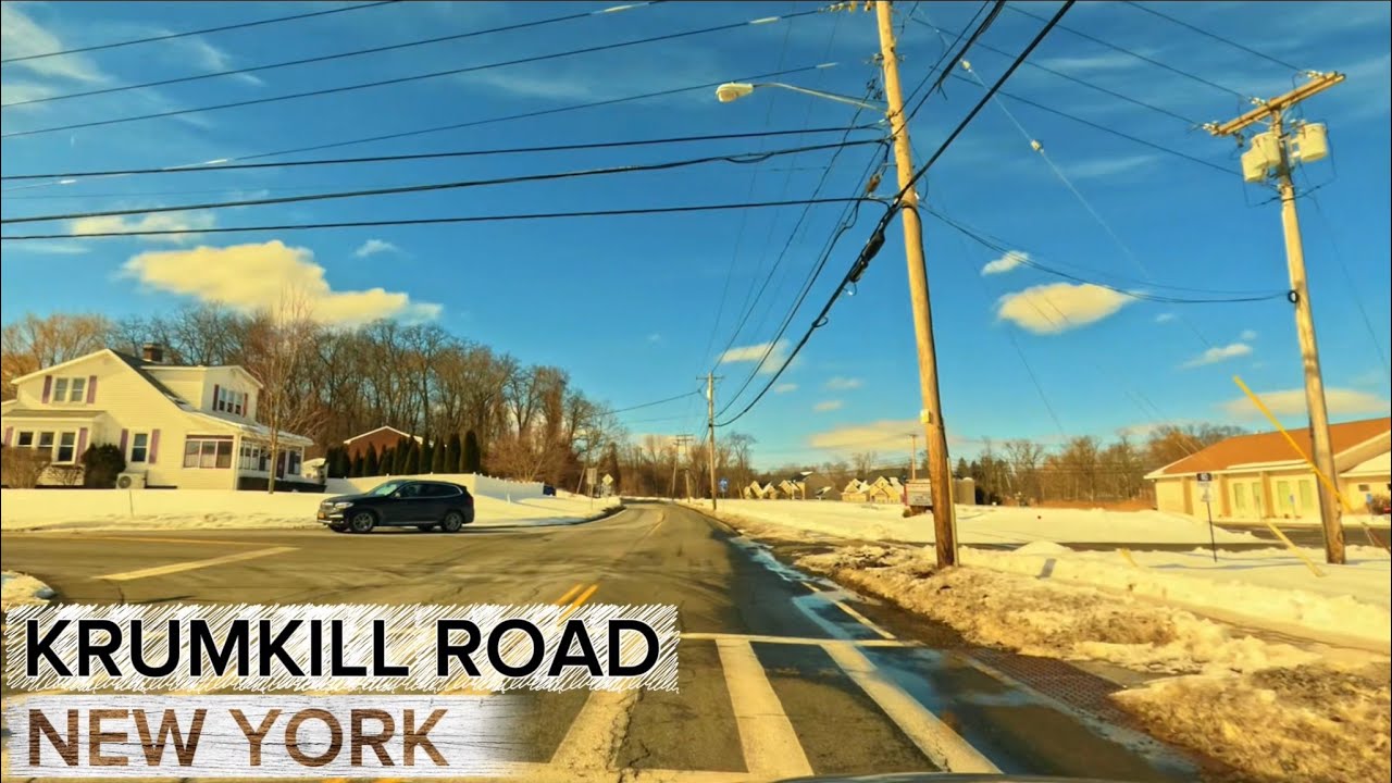A short tour drive around krumkill road, New York 