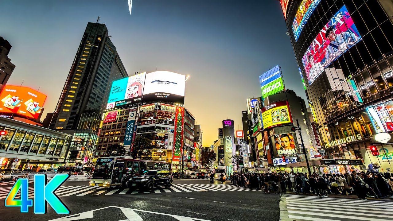 Tokyo Crowds: Shibuya to Omotesando via Cat Street (4K HDR)