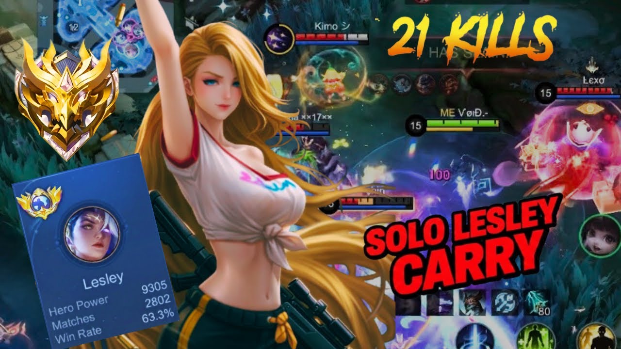 Want to Get Better With Lesley? Watch This | Top Global Gameplay 😈