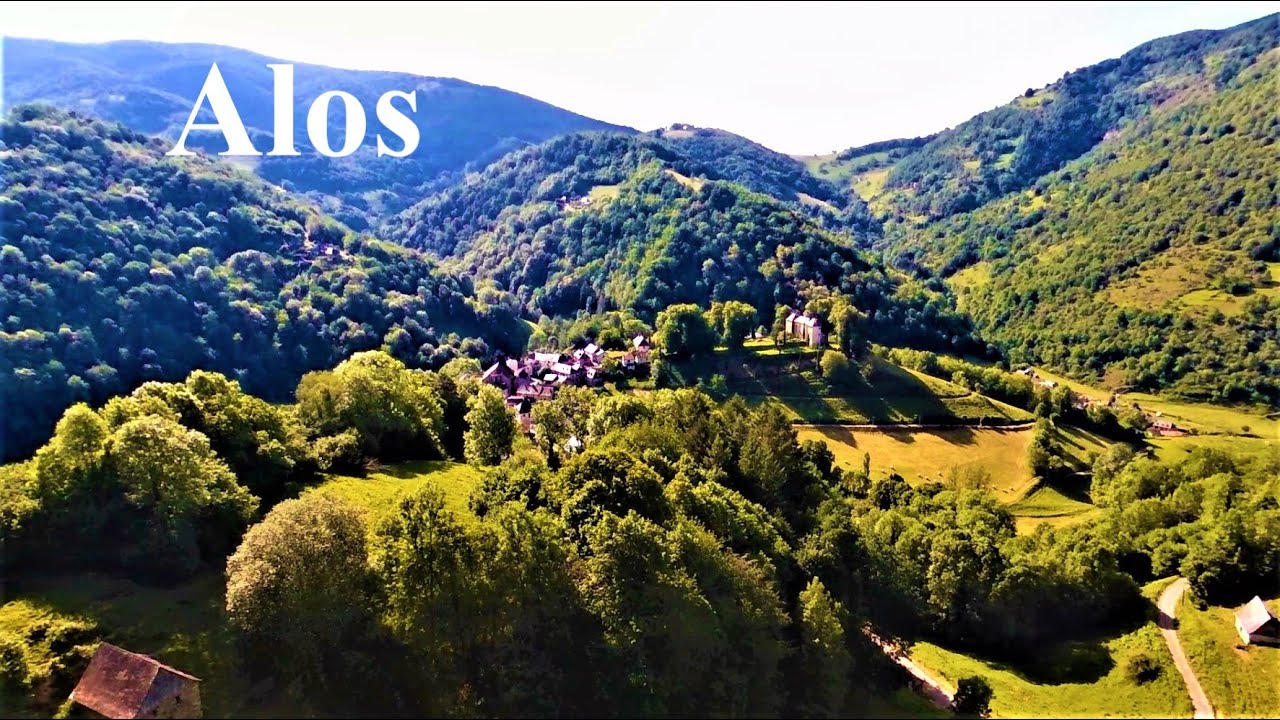 ALOS🌲Village de montagne🌲Ariège (09) - Visite des villes et villages Français