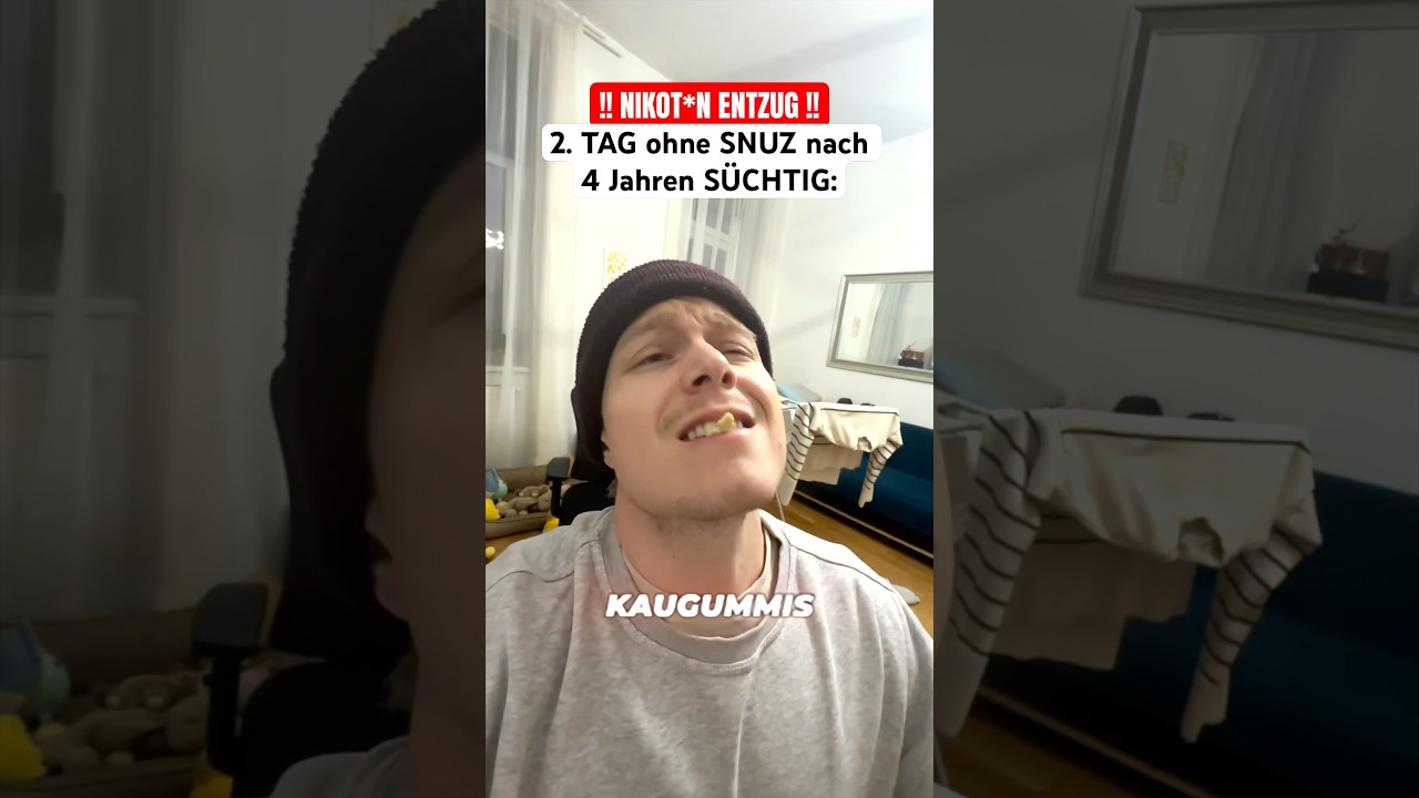 2. TAG ohne SNUS nach 4 Jahren S&Uuml;CHTIG.. 😭🇦🇹 **NIKOTIN ENTZUG**