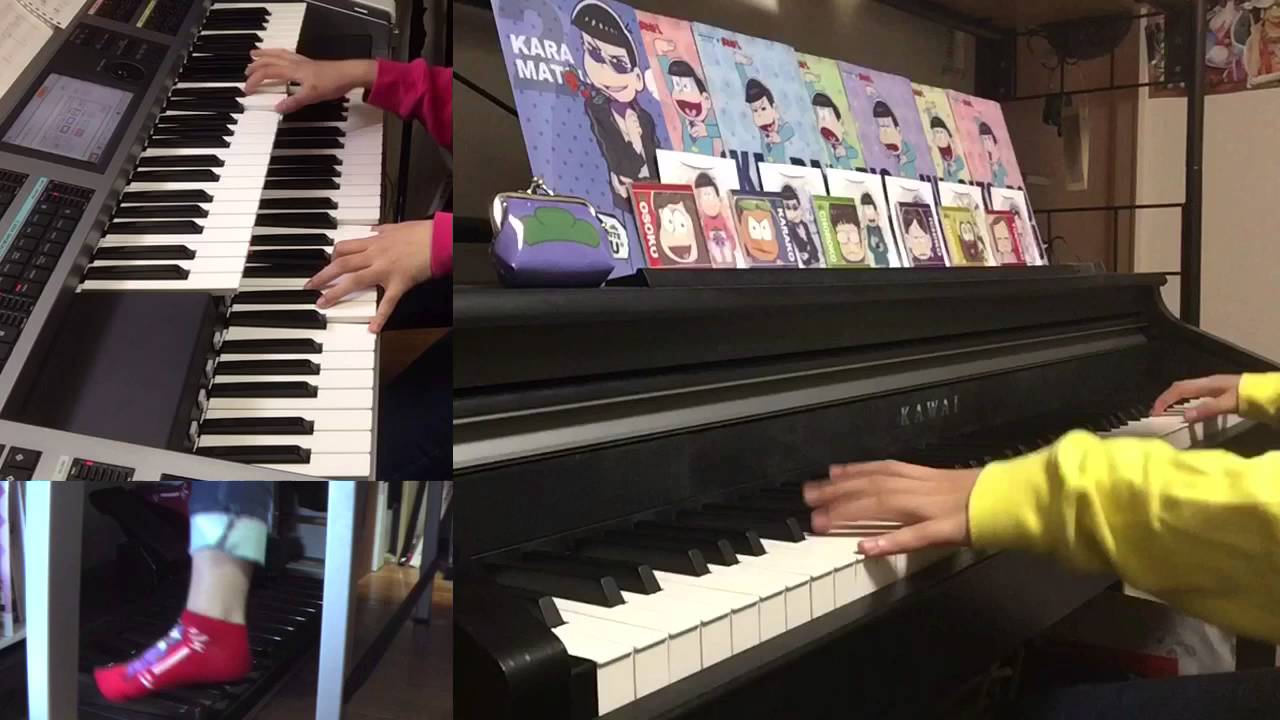 【おそ松さん】メドレーにして1人で弾いてみた