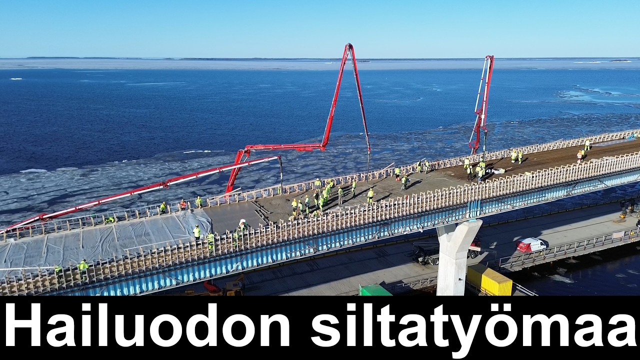 Hailuodon siltaty&ouml;maa 13.4.2026