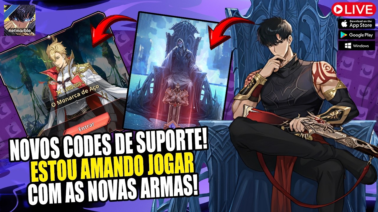 SOLO LEVELING ARISE - NOVOS CODES! SUMMONS E NOVO COMBO DE TREVAS NA OFICINA E DESAFIO DO ARQUITETO!