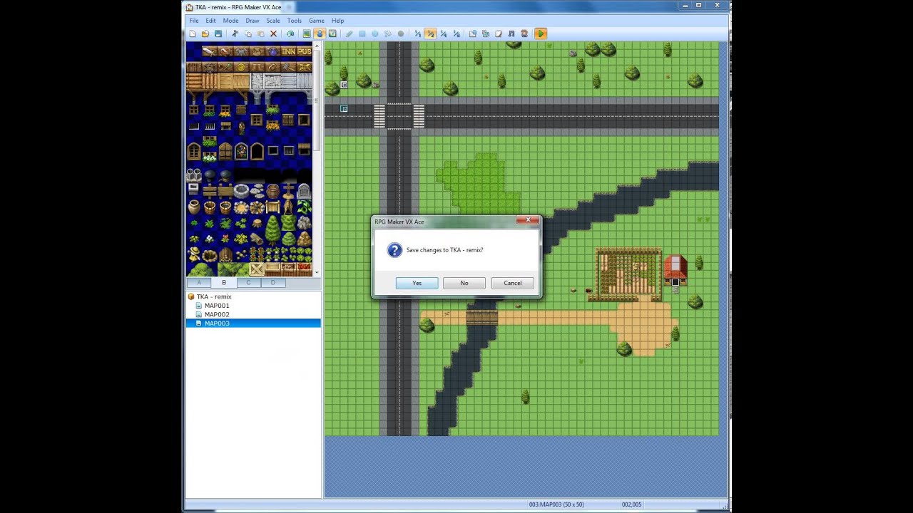 RPG Maker VX Ace - Turn the boat into a car