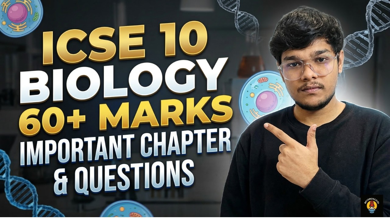 ICSE Class 10 Biology: Important Chapters & Questions for 60+ Marks