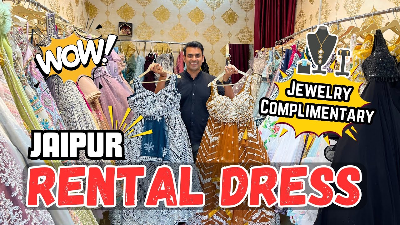 Latest Designer Rental Dress in Jaipur | Rental dress in jaipur | lehenga on rent | Kaliki Rental