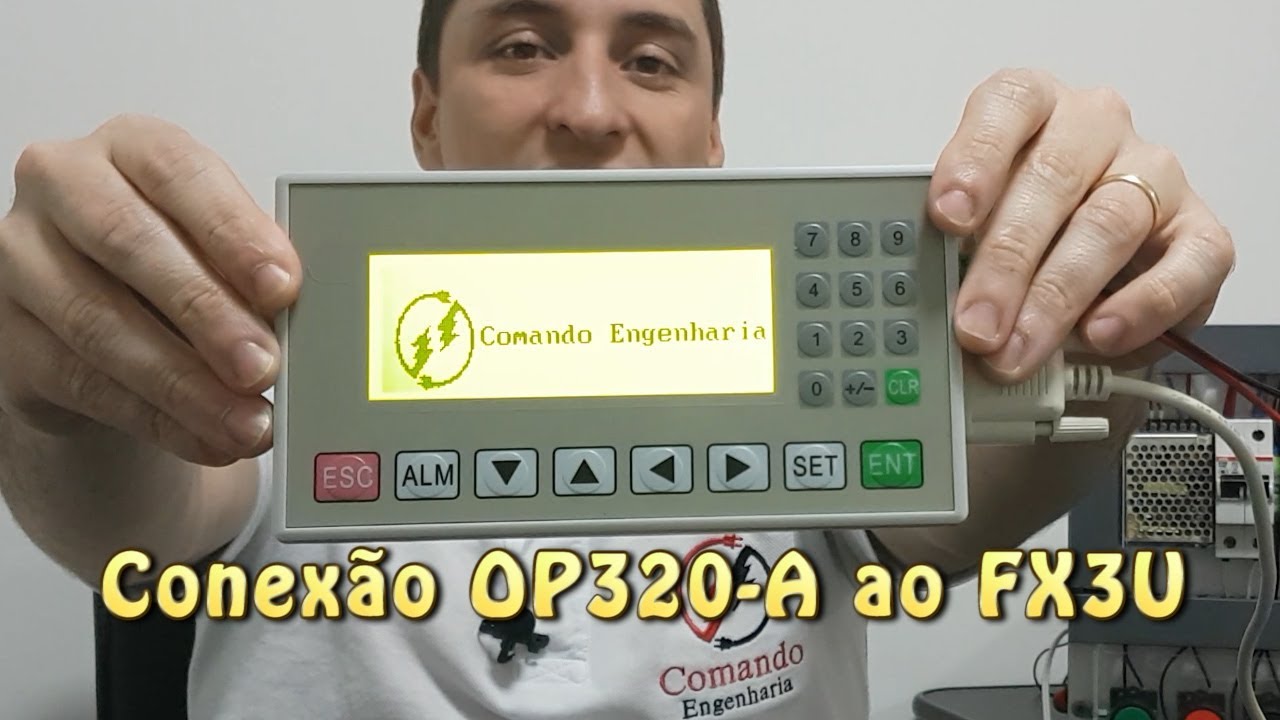 Configurando a conexão da IHM OP320-A com o CLP FX3U