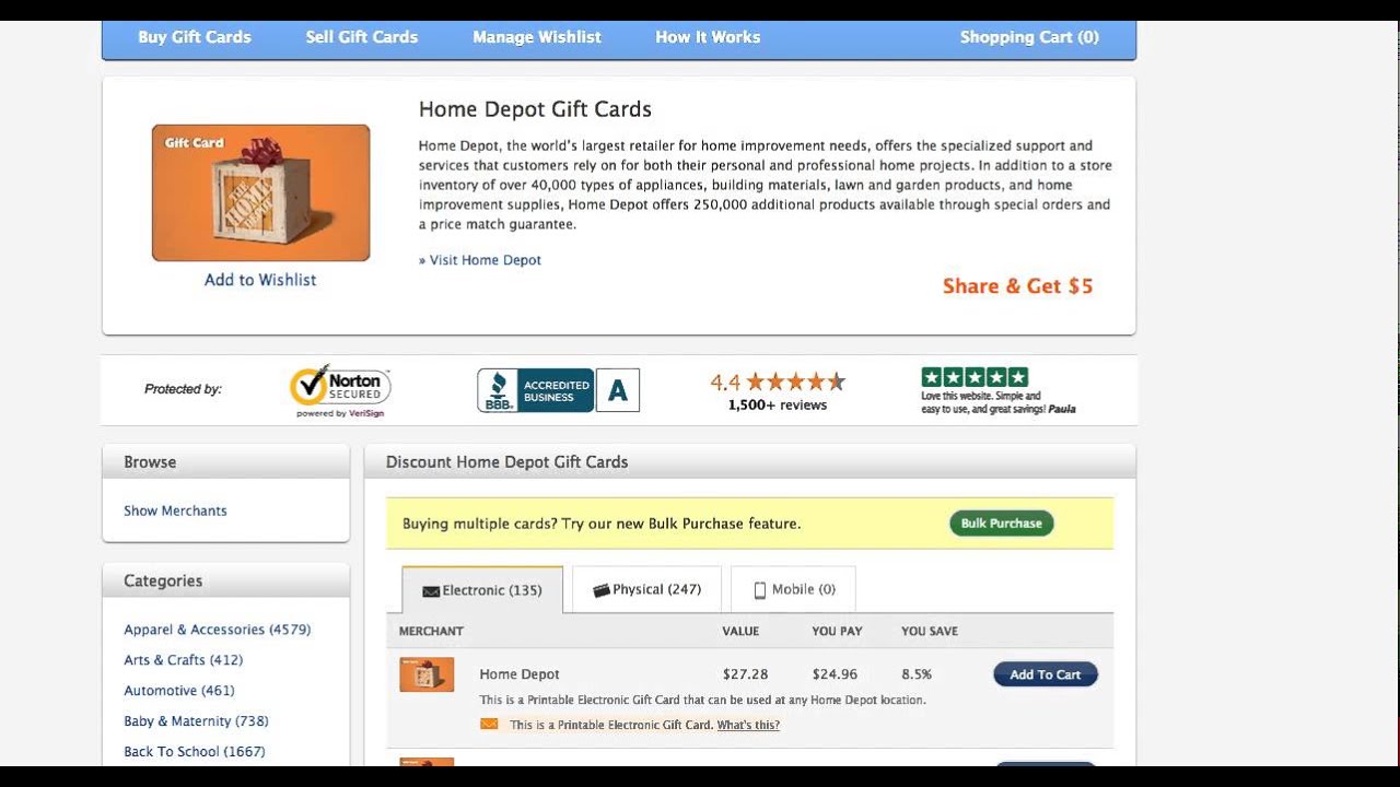 How to get a discount at Home Depot - Save over 16%