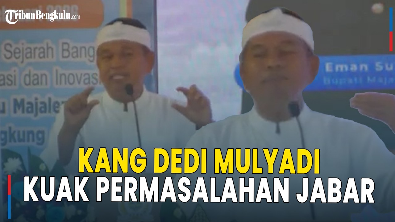 Kang Dedi Mulyadi Kuak Permasalahan Jawa Barat: Sekolah Tidak Cocok Dengan Pertumbuhan Industri