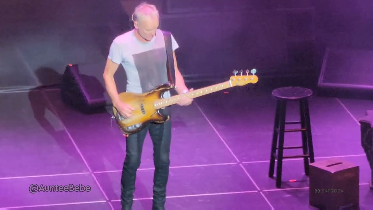 Sting 3.0 - Wrapped Around Your Finger. San Francisco Masonic Auditorium November 6th 2024 #sting