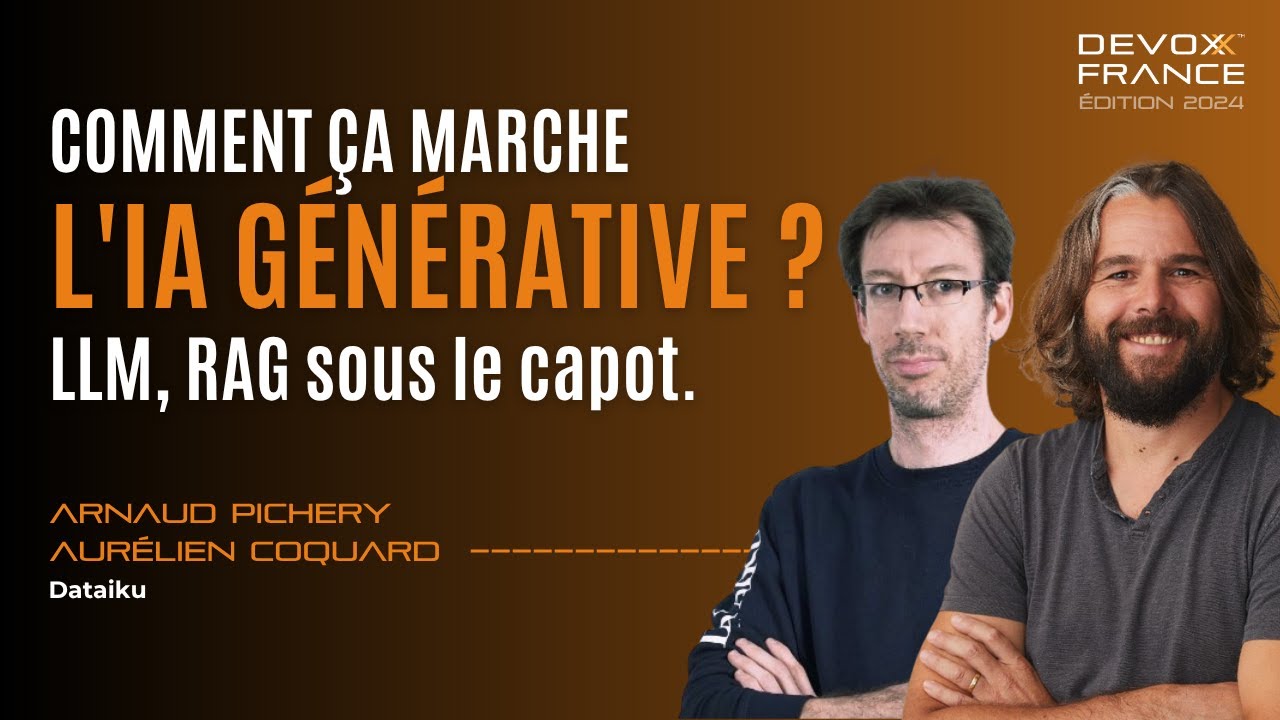 Comment ça marche l'IA Générative ? LLM, RAG sous le capot.