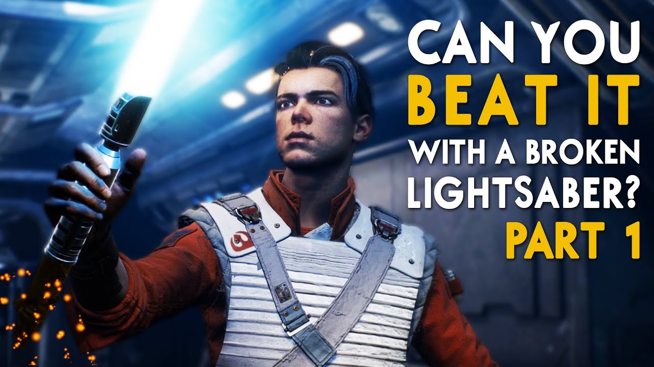 Can You Beat 'Jedi: Fallen Order' With a Broken Lightsaber? | Part 1