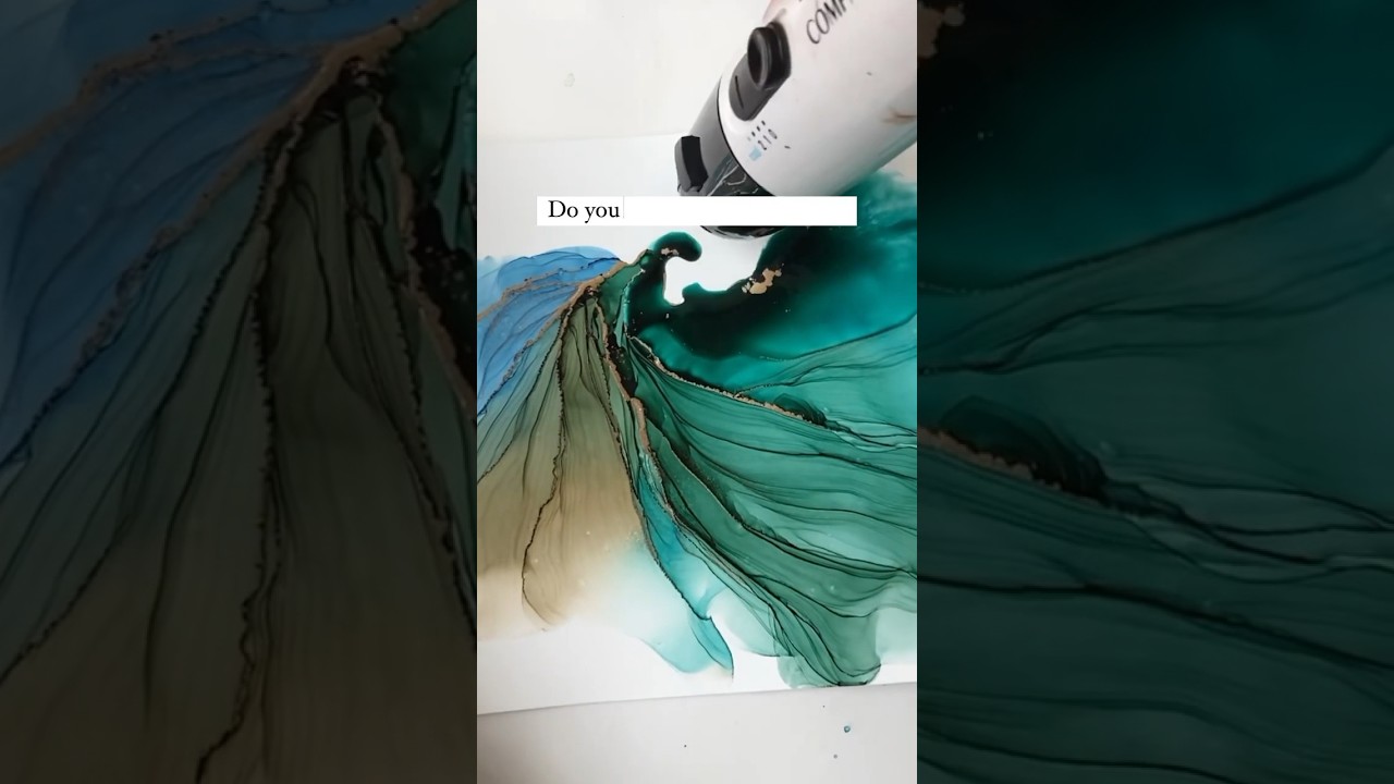 What I think about while doing art #alcoholinkart #abstractart #artprocess #kunst #fluidart #art