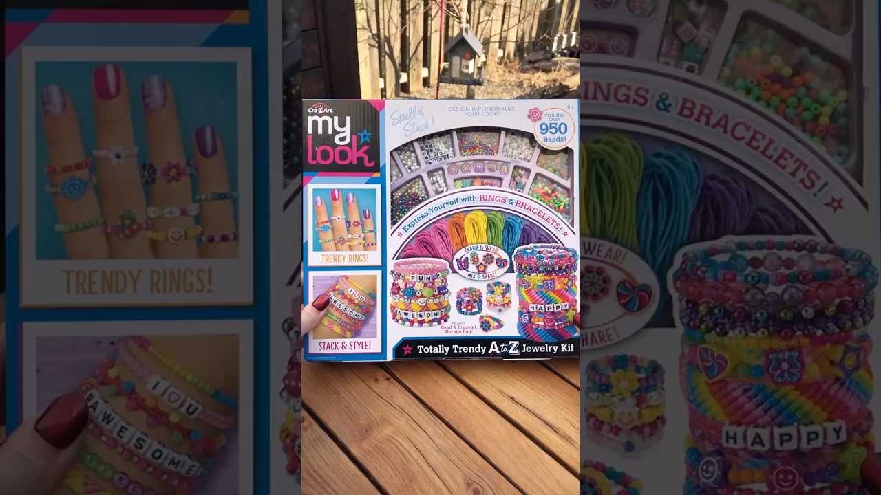 My Look Totally Trendy A to Z Jewelry Kit! #shorts #satisfyingvideo #asmr #jewelry