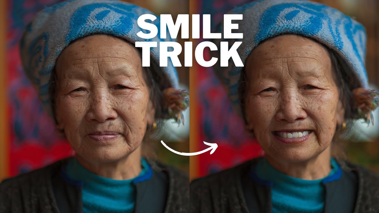 Making Someone Smile in Photoshop - Add Joy to Your Photos Trick !!