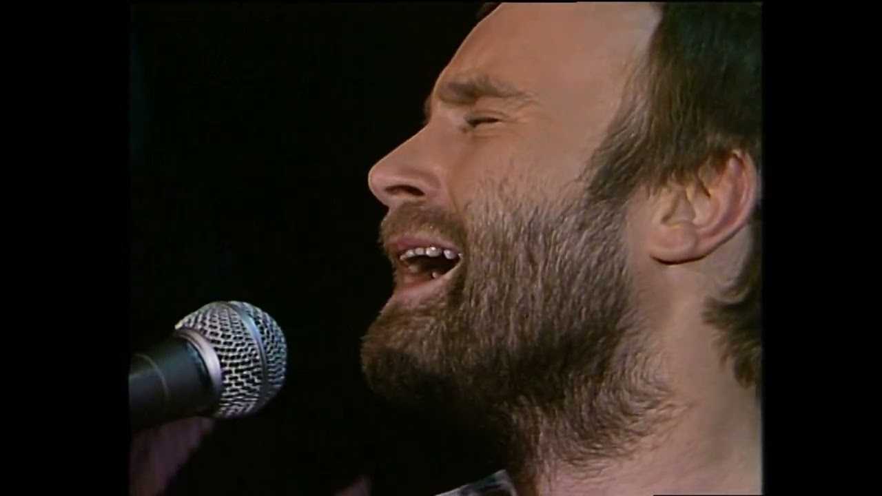 Phil Collins - In the Air Tonight, Live on piano 1982