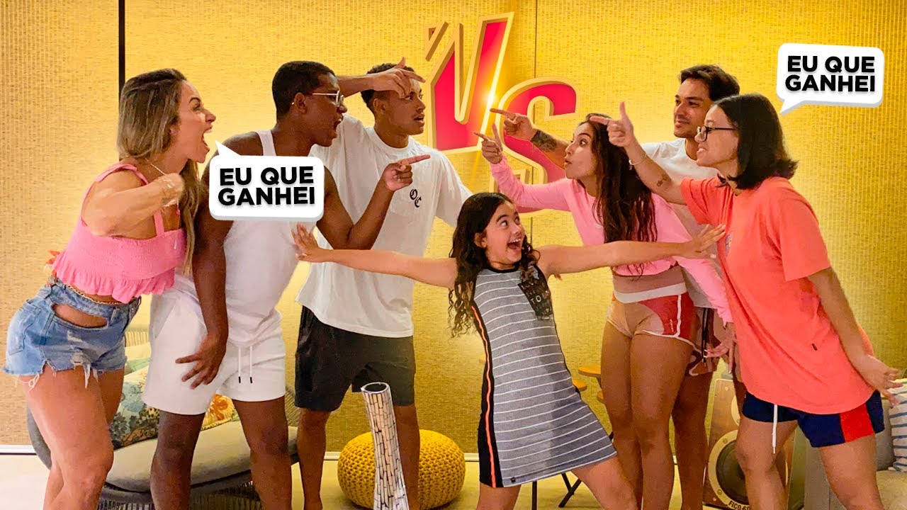 DEU TRETA? (Eles não aceitam perder na MÍMICA)