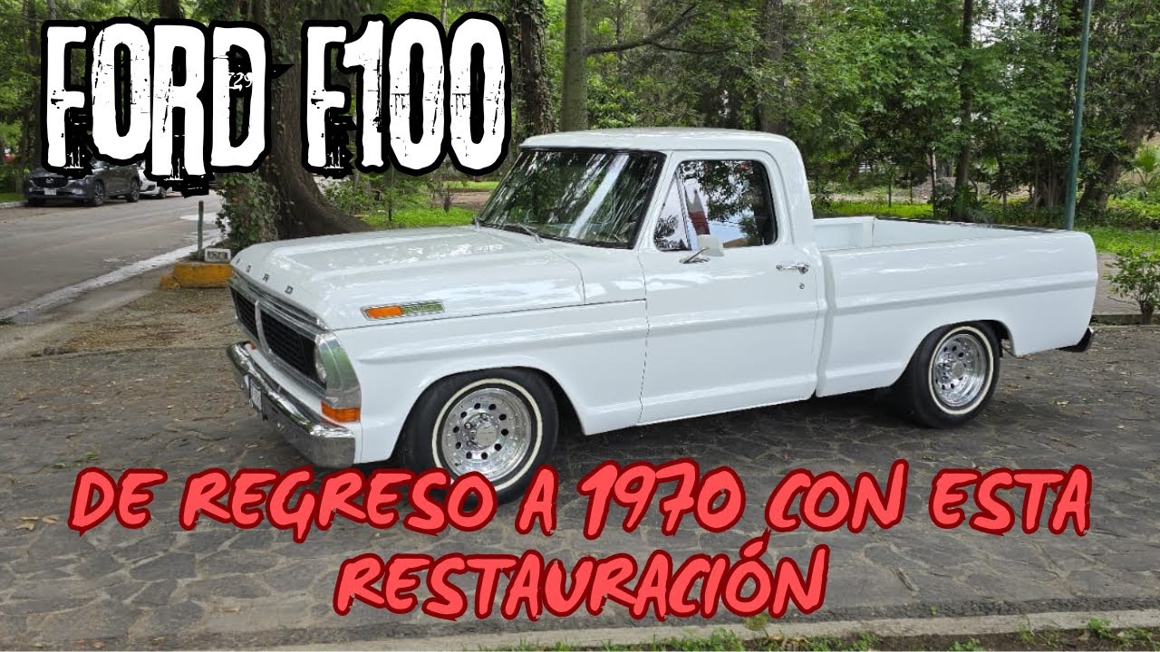 Nos Llegó Una FORD Para Ponerla en la Vitrina!  Restauración impecable Ford  F100 1970  Mexicana!