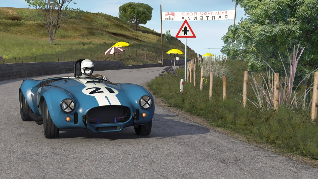 Assetto Corsa: 1965 Shelby Cobra at Abulzz Targa Florio 0.37 Photogrammetry Scan