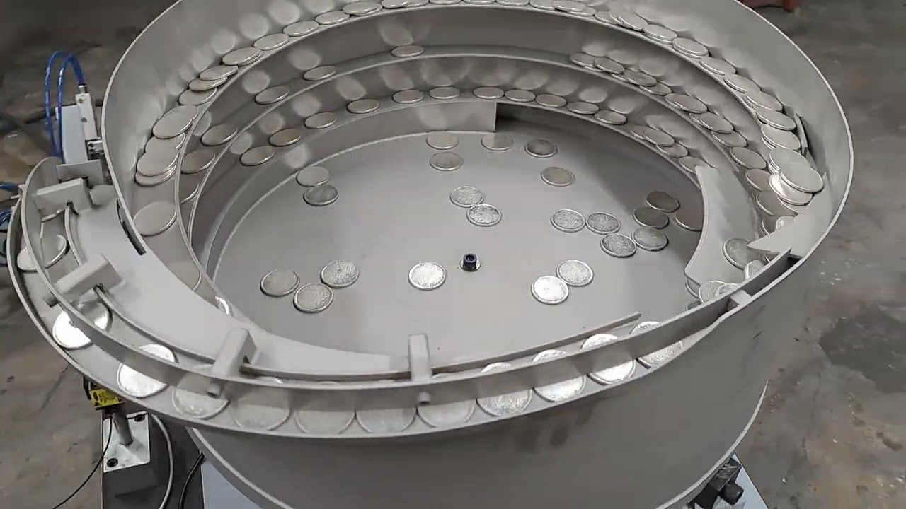 #8333 1oz silver coin automated vibratory Feeder