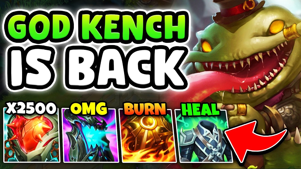 TAHM KENCH IS A LITERAL GOD RIGHT NOW! (MOST DAMAGE, UNKILLABLE) | NUZLOCKE EP. 5