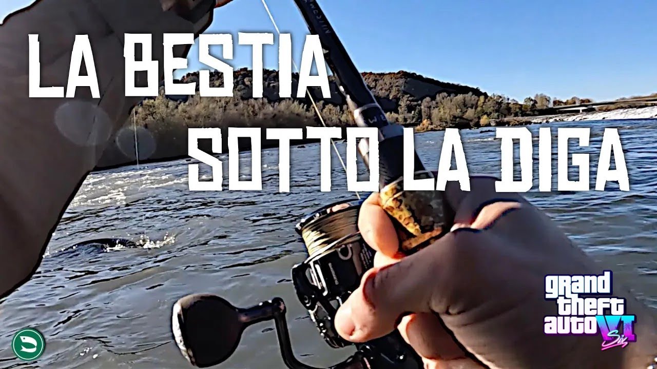 PESCE MOSTRUOSO in 1 METRO d'Acqua (In Diretta da GTA VI - La BESTIA sotto la DIGA)