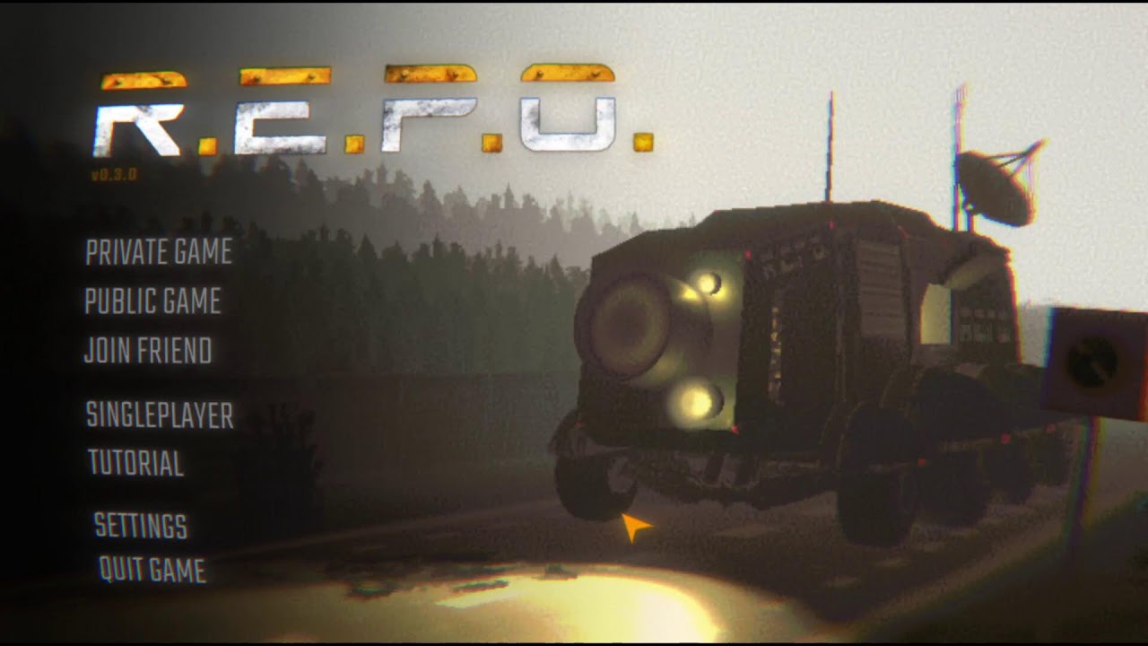 playing repo with my brother