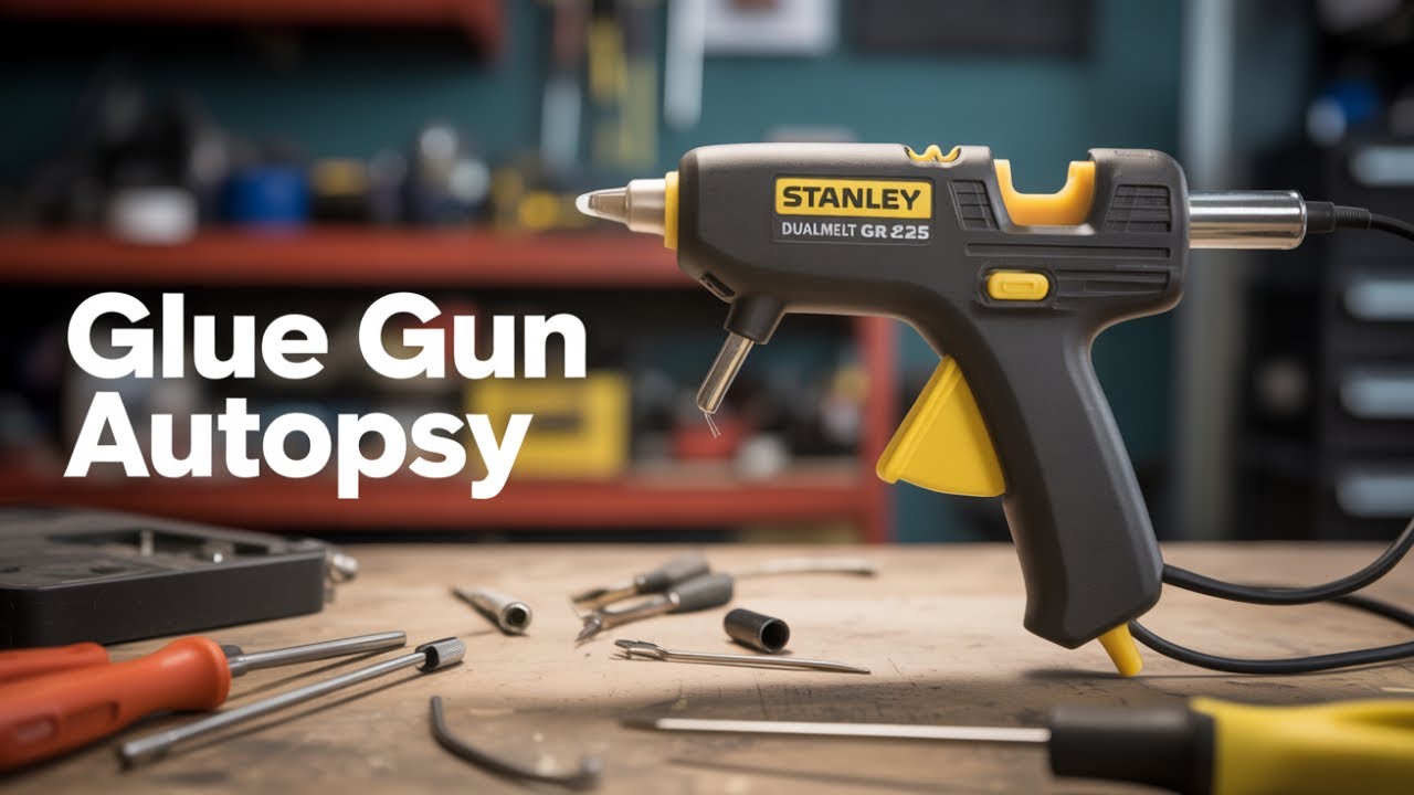 Stanley DualMelt GR25 Glue Gun TEARDOWN What's Going Wrong?