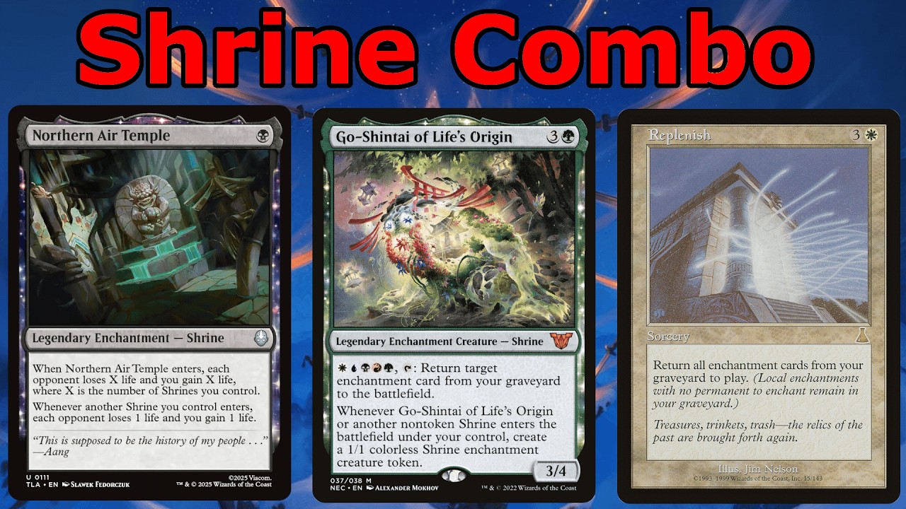 WE'RE RUNNING BACK THE SHRINES!  Shrine Combo Legacy MTG 2026