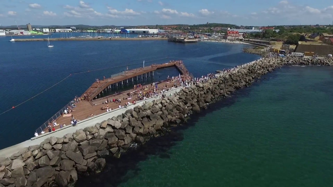 Fästningsbadet Varberg ....2018 07 29 Invigningen av badet