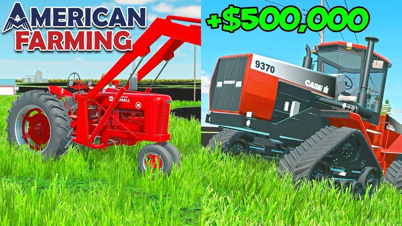 🚜 Experience Real American Farming in Your Hands! | American Farming Game 🌾