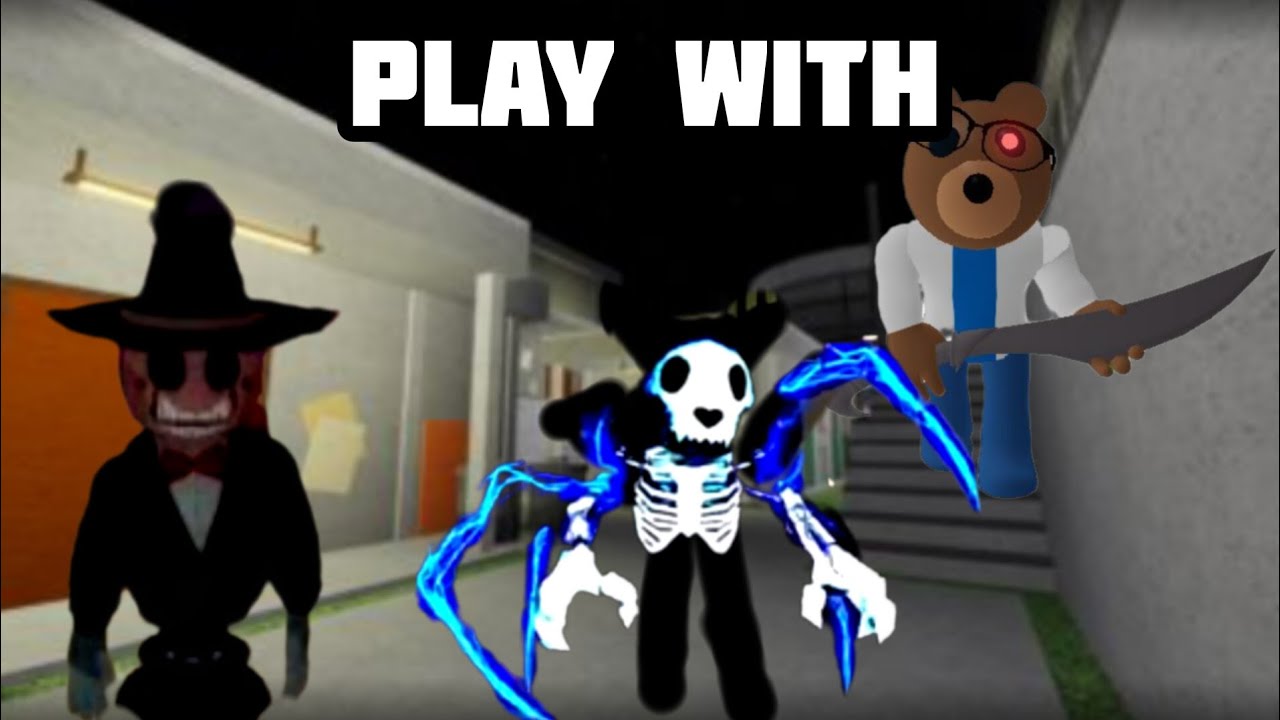 DOUCARA MAYOR, SPARKY AND BEAR SKIN GAMEPLAY IN ROBLOX PIGGY