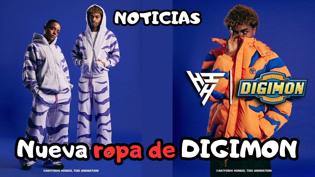 Noticias de la semana, ROPA de DIGIMON, V-TAMER 01 escena INÉDITA a color y mucho más...