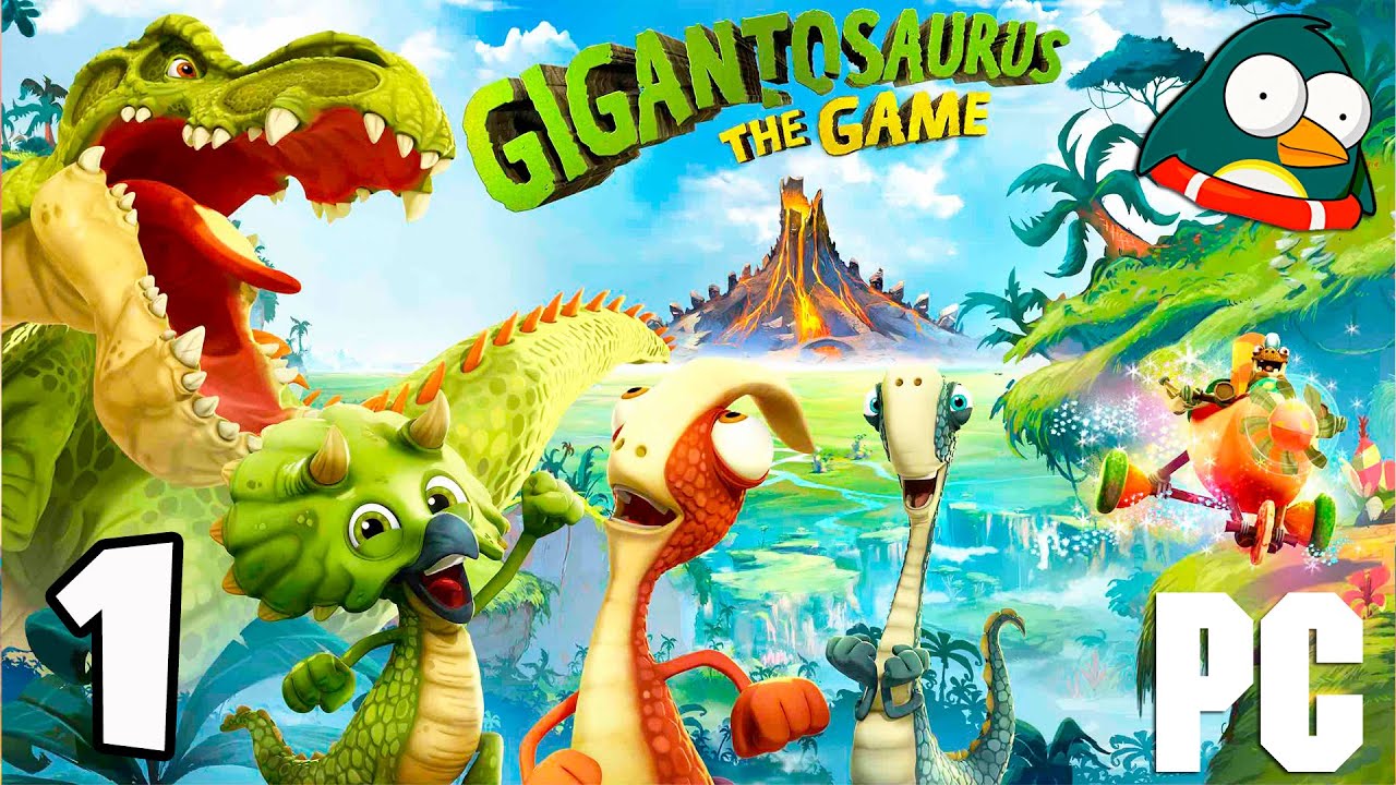 Gigantosaurus Das Spiel auf Deutsch - Dinosaurier Videospiele - Teil 1