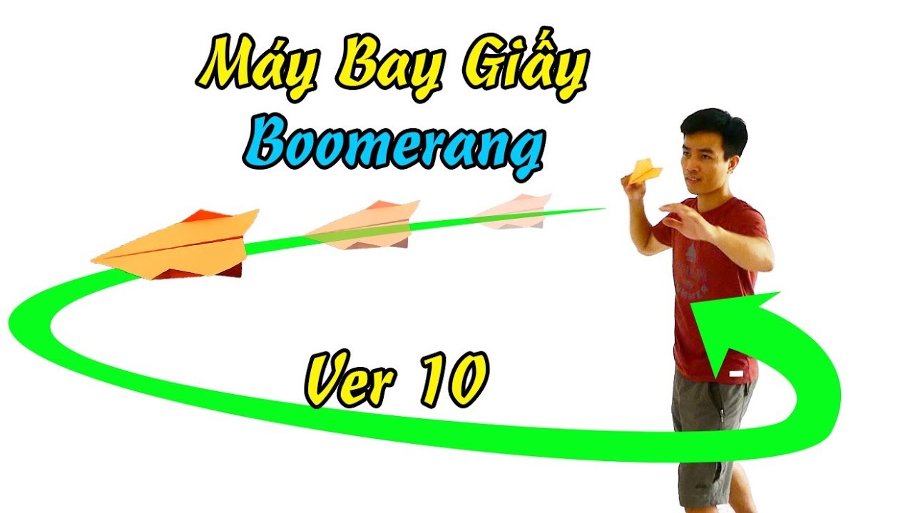 Hướng Dẫn Gấp Máy Bay Boomerang XTT Ver 10,  #XTTtut #XTT #XTTplane