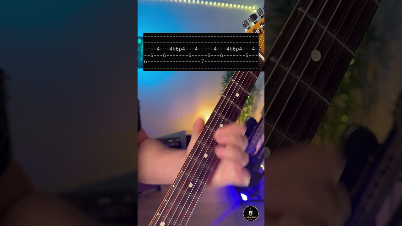 {TAB} Snow - Red Hot Chili Peppers 🌨️🌶️  (Main Riff Tab) #guitartabs #tabs #rhcp #riff