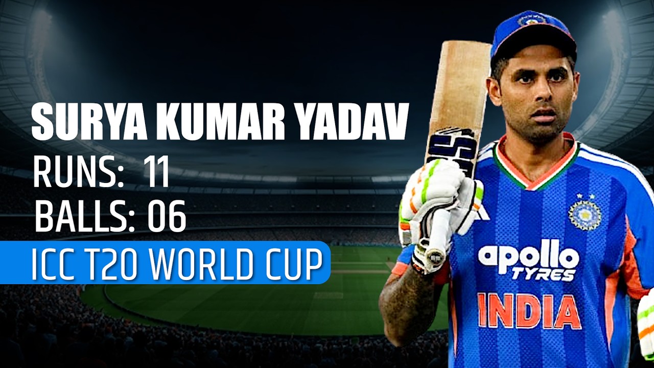 IND vs ENG Semifinal 2026 1st Innings Highlights: Suryakumar Yadav&rsquo;s Dismissal Raises Questions